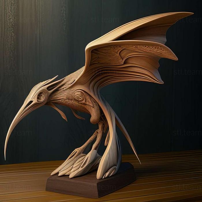 3D модель Pteroplax cornutus (STL)